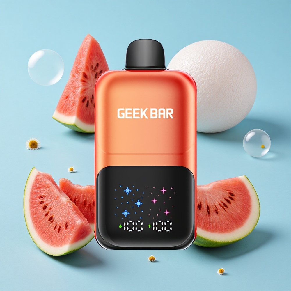 GEEK BAR 2GO Two Series 50000 Pufuri Pepene Gumă cu Bule Gheață Romania vape wholesale Dual Tanks 20ml