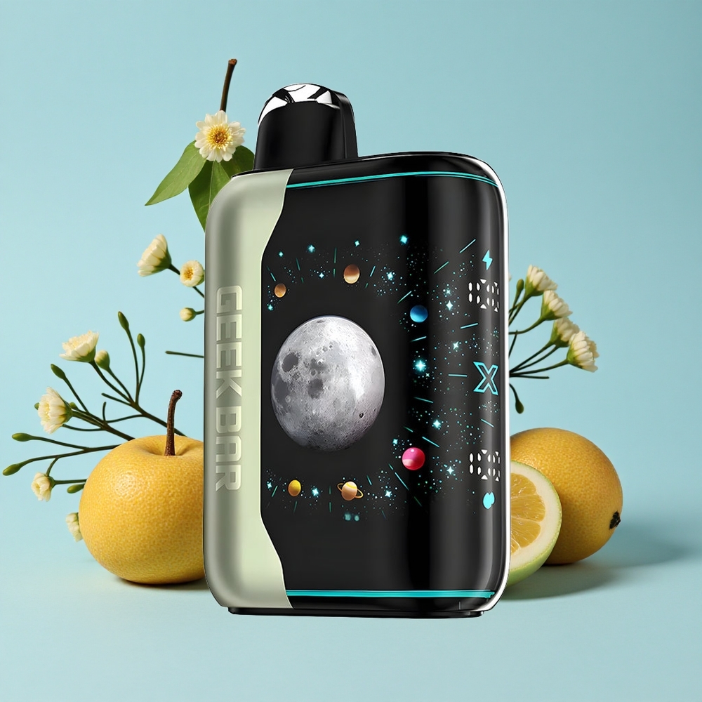 GEEK BAR Platinum Edition 25000 de Pufuri Mentă Miami Romania vape wholesale Finisaj Platiniu Mat