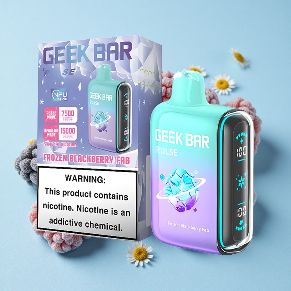 Geek Bar Pulse 15000 Pufuri Ediția Înghețată Romania vape wholesale Capacitate Lichid 16ML