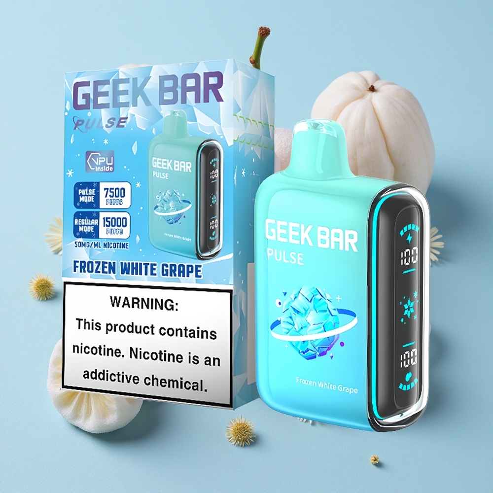 Geek Bar Pulse 15000 Pufuri Ediția Înghețată Romania vape wholesale Capacitate Lichid 16ML