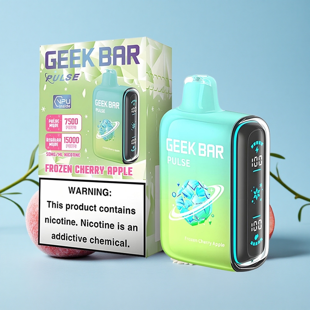 Geek Bar Pulse 15000 Pufuri Ediția Înghețată Romania vape wholesale Capacitate Lichid 16ML