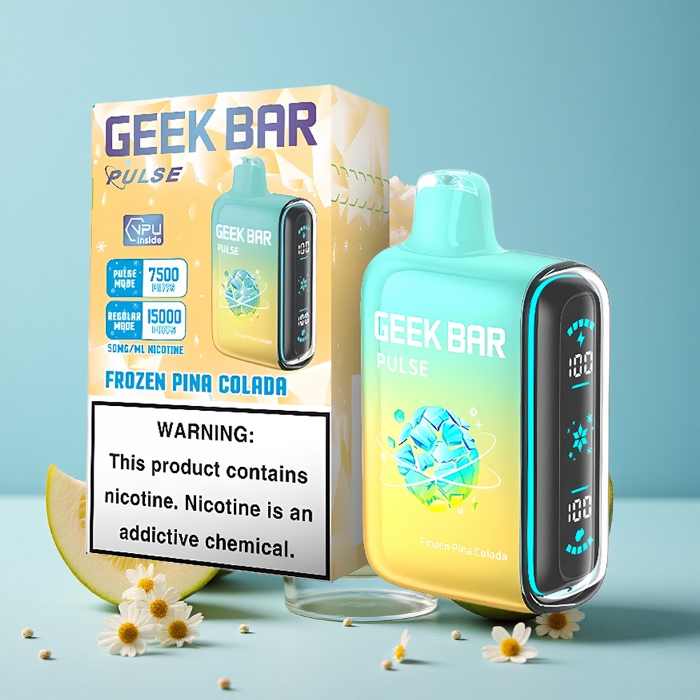 Geek Bar Pulse 15000 Pufuri Ediția Înghețată Romania vape wholesale Capacitate Lichid 16ML