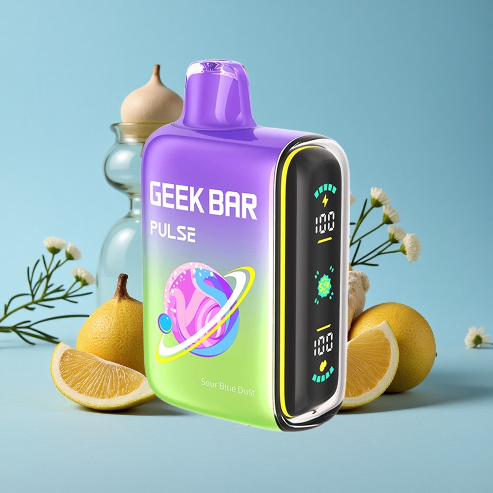 Geek Bar Pulse 15000 Pufuri Sour Edition 16ML Romania vape wholesale cu Ajustare Aerisire