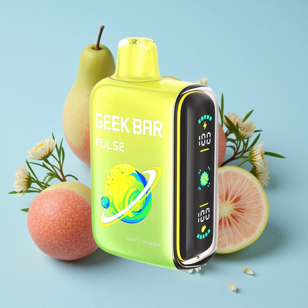 Geek Bar Pulse 15000 Pufuri Sour Edition 16ML Romania vape wholesale cu Ajustare Aerisire