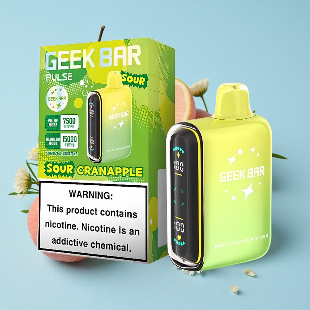 Geek Bar Pulse 15000 Pufuri Sour Edition 16ML Romania vape wholesale cu Ajustare Aerisire