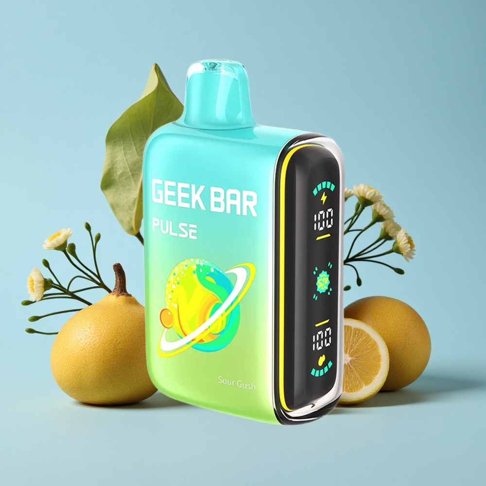 Geek Bar Pulse 15000 Pufuri Sour Edition 16ML Romania vape wholesale cu Ajustare Aerisire