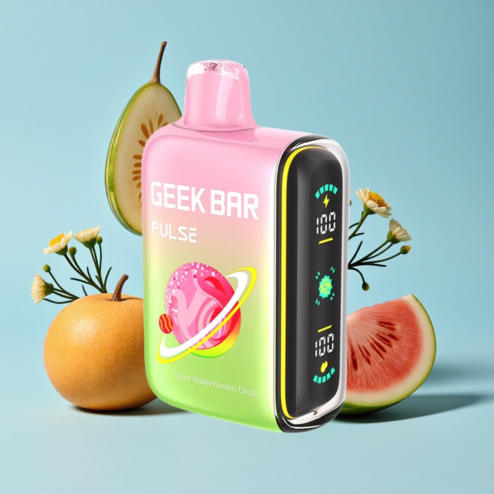 Geek Bar Pulse 15000 Pufuri Sour Edition 16ML Romania vape wholesale cu Ajustare Aerisire