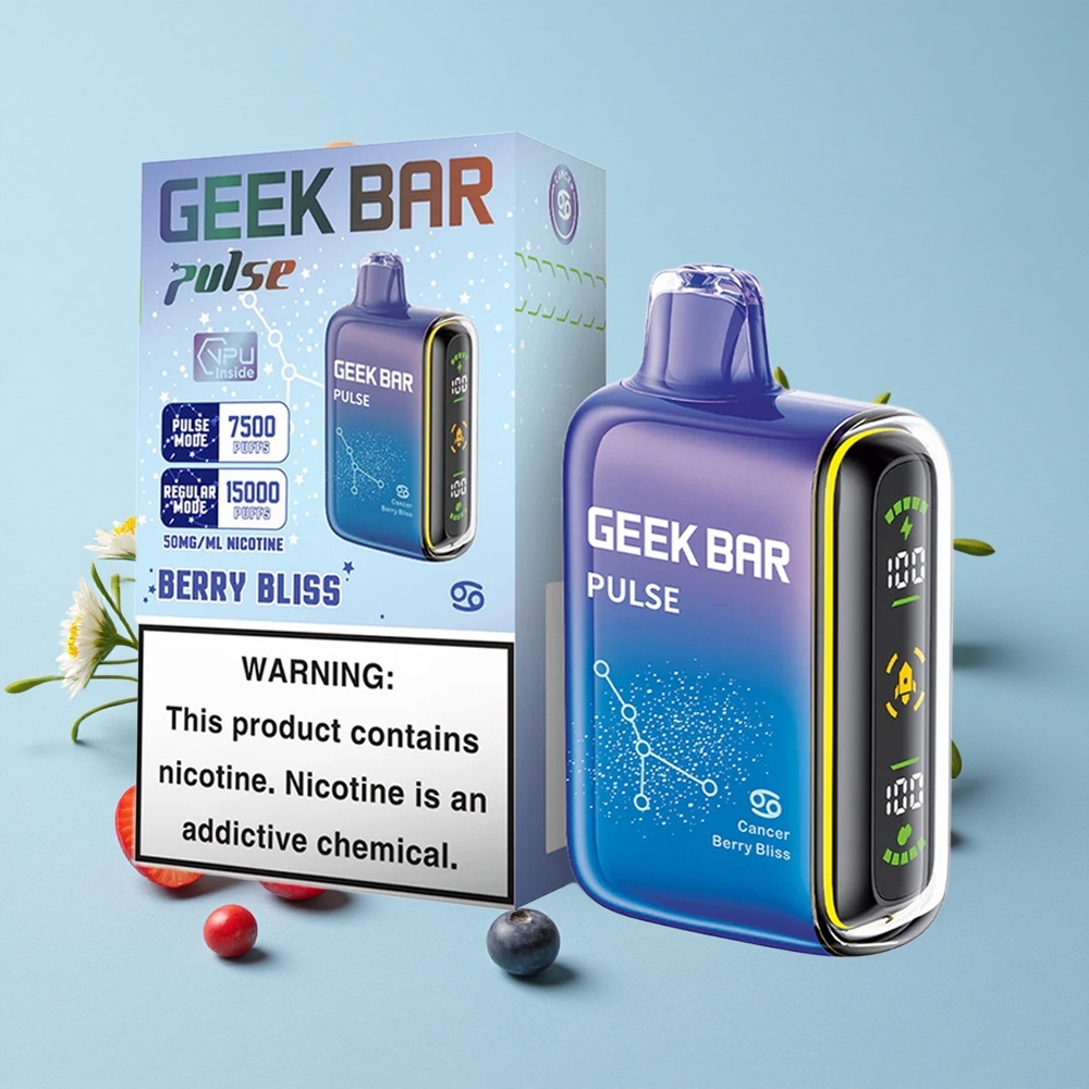 Geek Bar Pulse 15000 Pufuri Zodiac Edition Aroma Romania vape wholesale 16ML Lichid 5 Nicotină