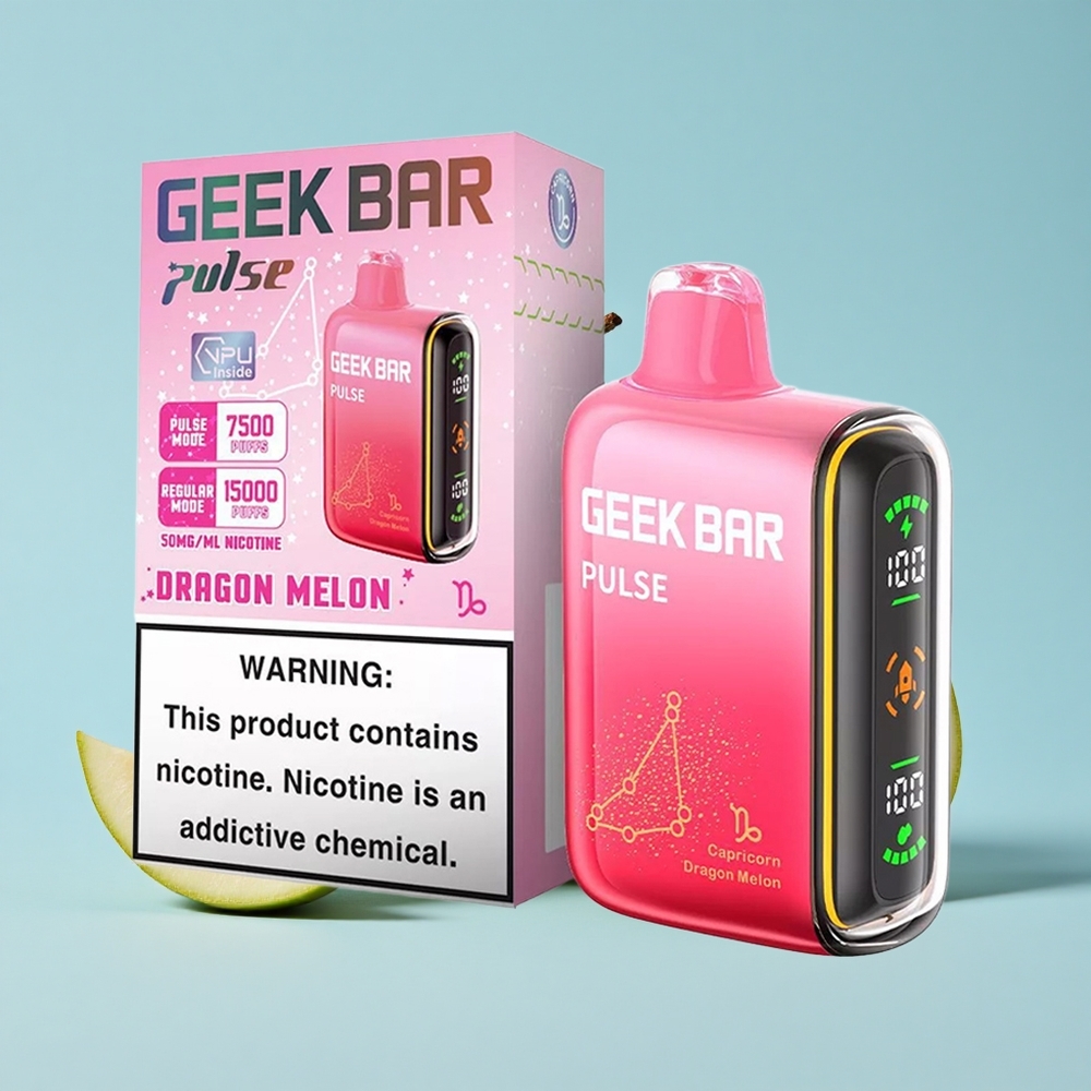 Geek Bar Pulse 15000 Pufuri Zodiac Edition Aroma Romania vape wholesale 16ML Lichid 5 Nicotină