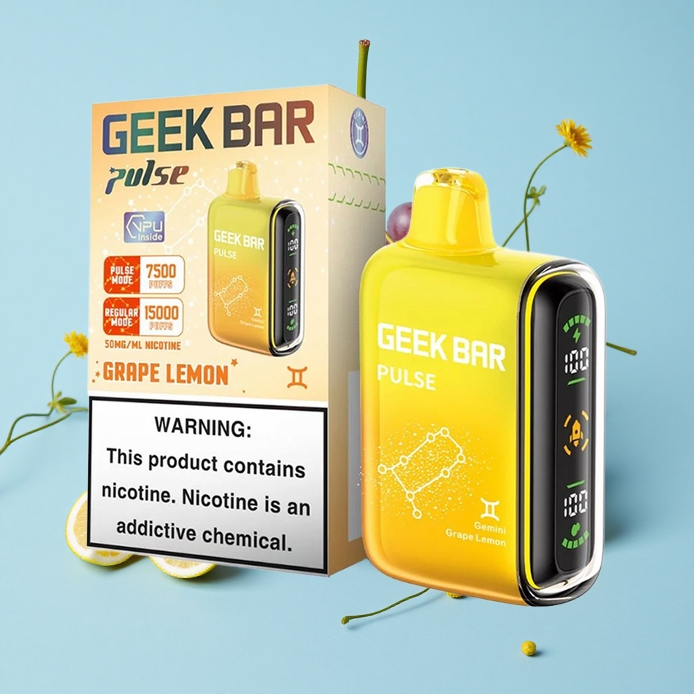 Geek Bar Pulse 15000 Pufuri Zodiac Edition Aroma Romania vape wholesale 16ML Lichid 5 Nicotină