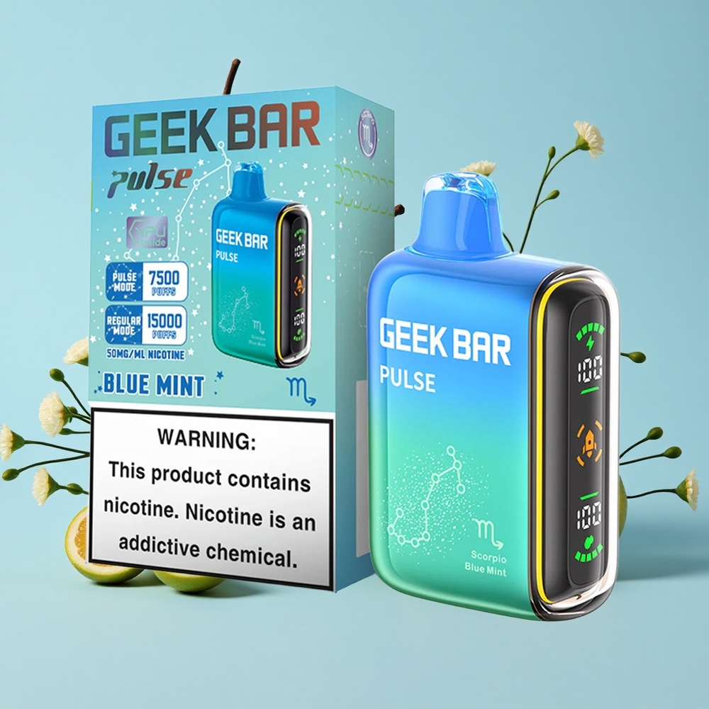 Geek Bar Pulse 15000 Pufuri Zodiac Edition Aroma Romania vape wholesale 16ML Lichid 5 Nicotină