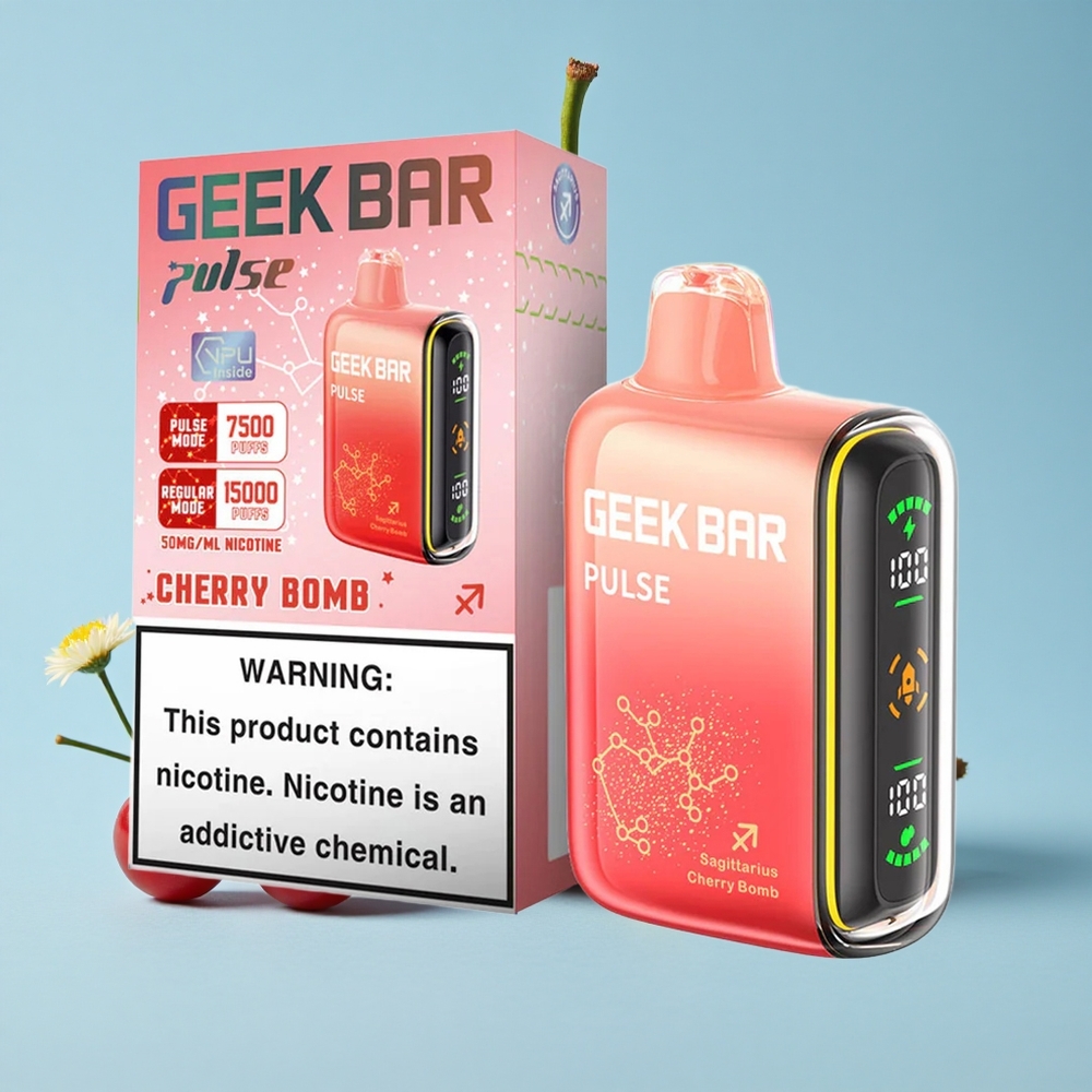 Geek Bar Pulse 15000 Pufuri Zodiac Edition Aroma Romania vape wholesale 16ML Lichid 5 Nicotină