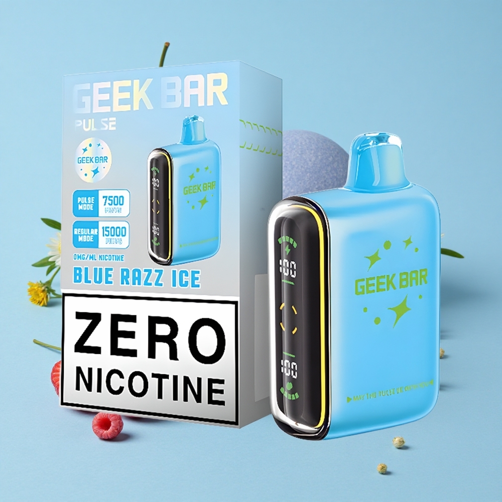 Geek Bar Pulse 15000 de Pufuri Arome Zero Nicotină Romania vape wholesale Capacitate lichid 16ML