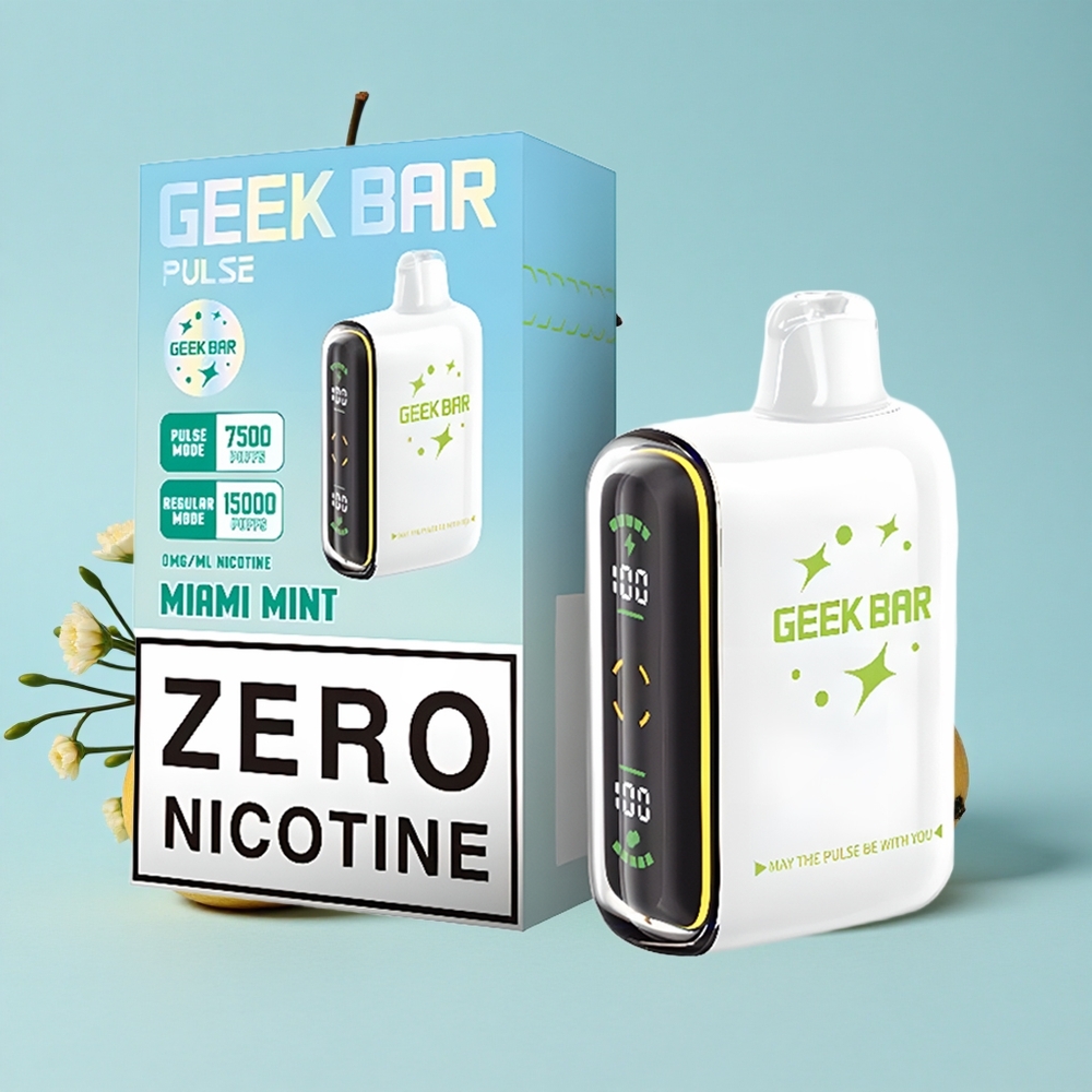 Geek Bar Pulse 15000 de Pufuri Arome Zero Nicotină Romania vape wholesale Capacitate lichid 16ML