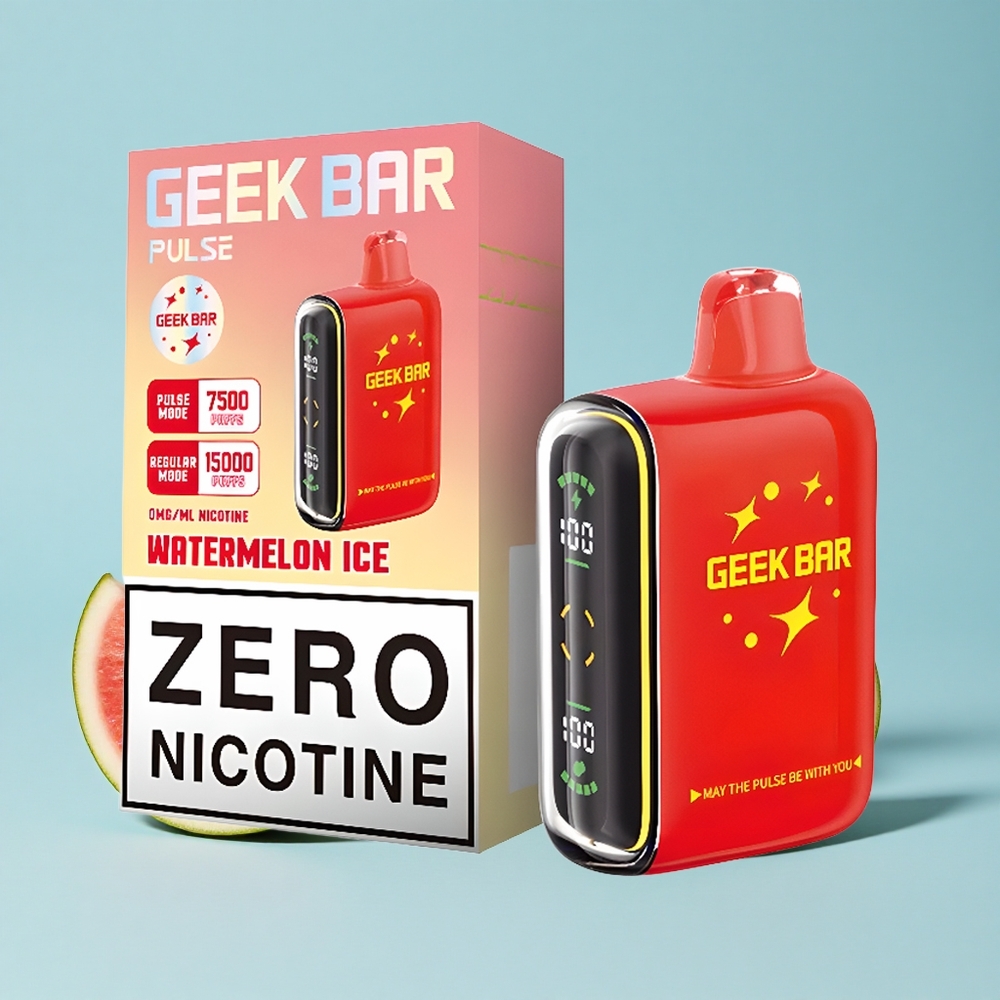 Geek Bar Pulse 15000 de Pufuri Arome Zero Nicotină Romania vape wholesale Capacitate lichid 16ML