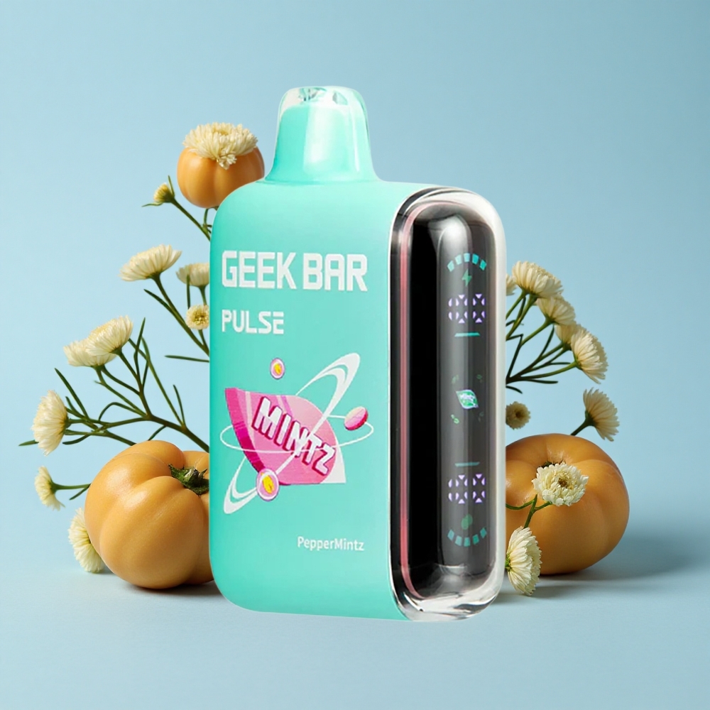 Geek Bar Pulse 15000 de Pufuri Mentă Romania vape wholesale cu 16ML lichid și 5 nicotină