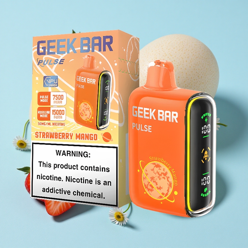 Geek Bar Pulse 15000 de Pufuri Planet Edition Romania vape wholesale 16ML 5 Nicotină
