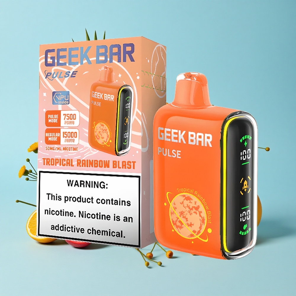 Geek Bar Pulse 15000 de Pufuri Planet Edition Romania vape wholesale 16ML 5 Nicotină
