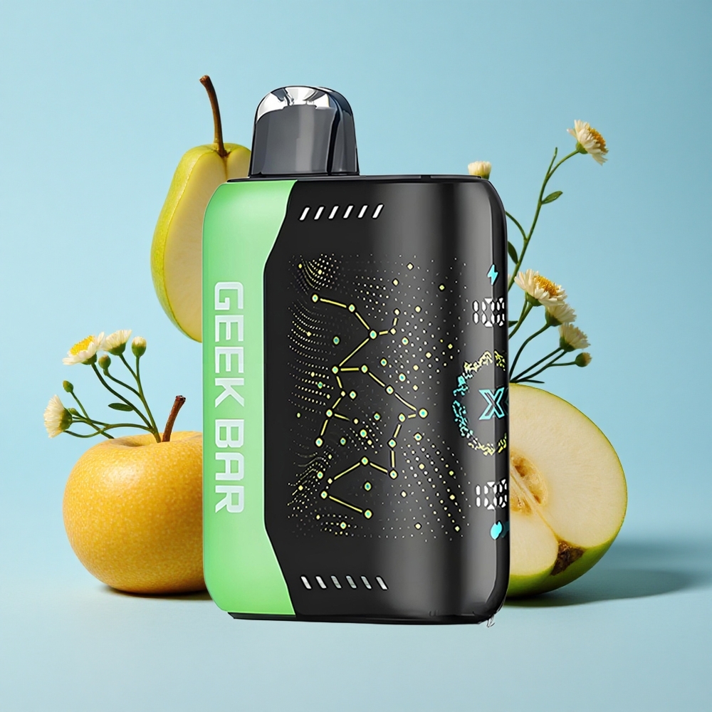 Geek Bar Pulse X 25000 Pufuri Aroma Combinație Romania vape wholesale cu 18mL Lichid Pre-umplut și Dual Mesh Coil