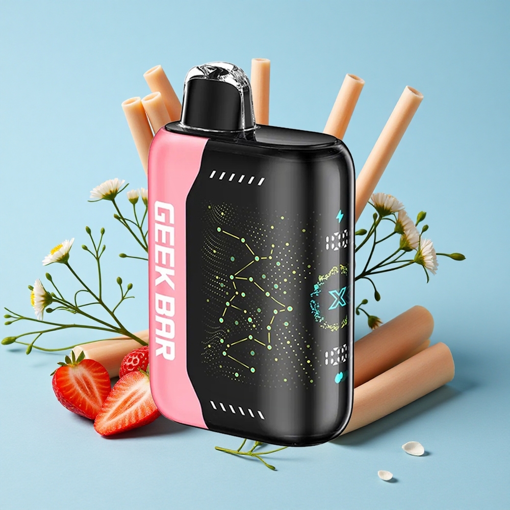 Geek Bar Pulse X 25000 Pufuri Romania vape wholesale cu Ecran Indicator 3D Curbat și Port USB Type-C