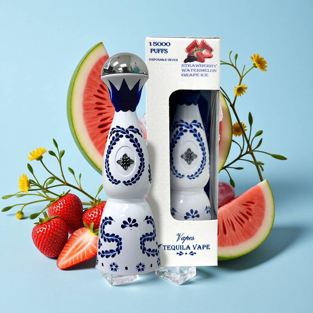 HUMO Azul 15000 Pufuri Capsuni Pepene Verde Stafide Gheață Romania vape wholesale 20mL Rezervor Pre-umplut