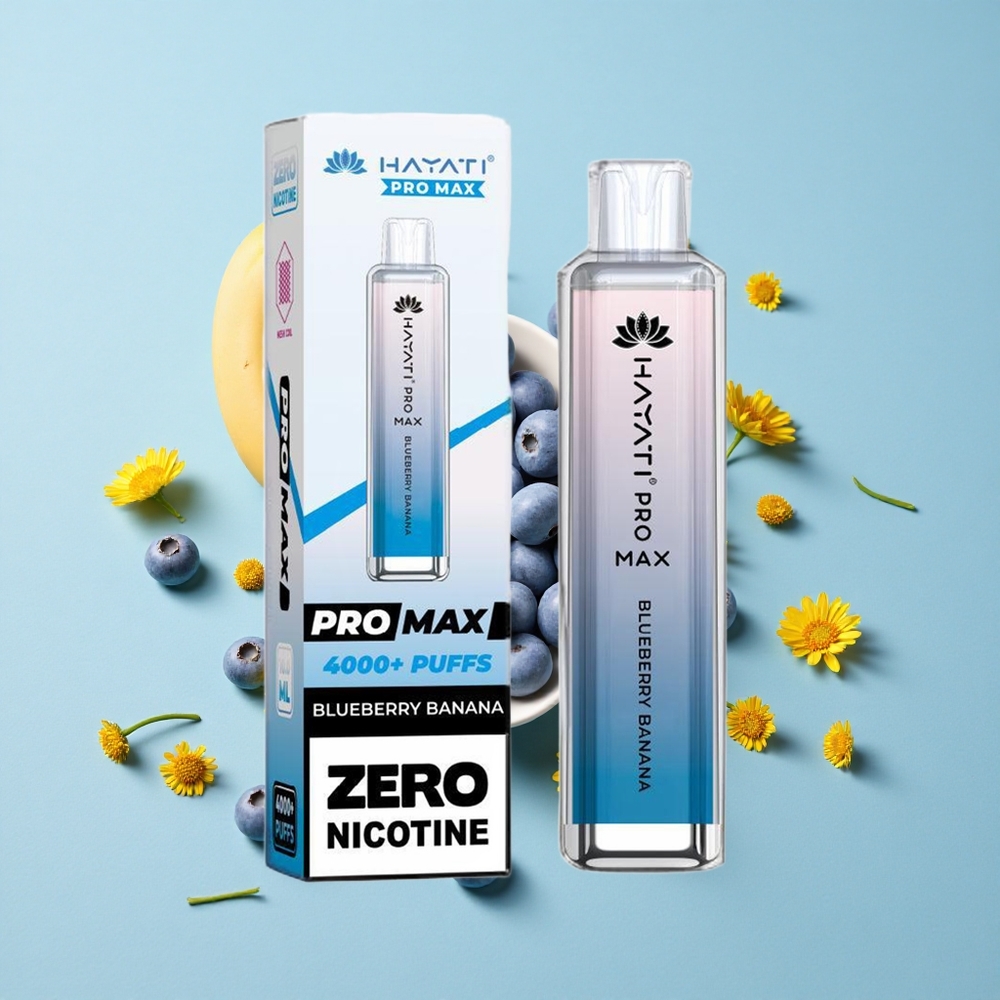 Hayati Pro Max 4000 Pufuri Disposable Vape Afine Banane Romania vape wholesale cu Baterie Reîncărcabilă 1400mAh