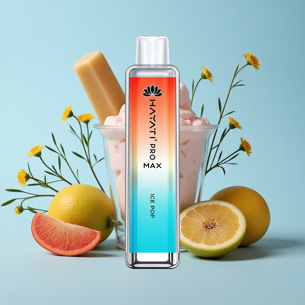 Hayati Pro Max 4000 Pufuri Disposable Vape Ice Pop Romania vape wholesale Reîncărcabil 2ml/10ml