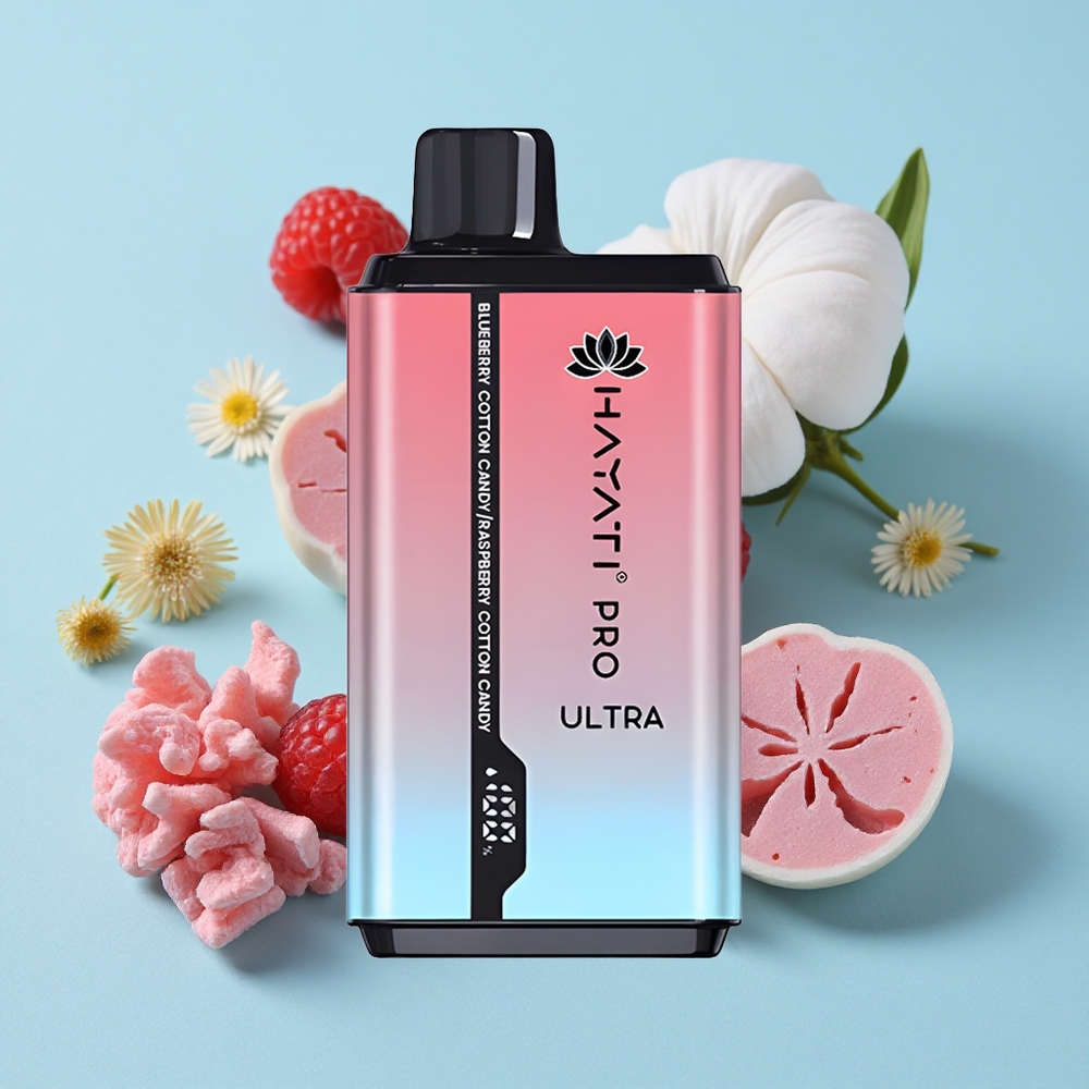 Hayati Pro Ultra 15000 Pufuri Afine Bomboană de Bumbac Romania vape wholesale