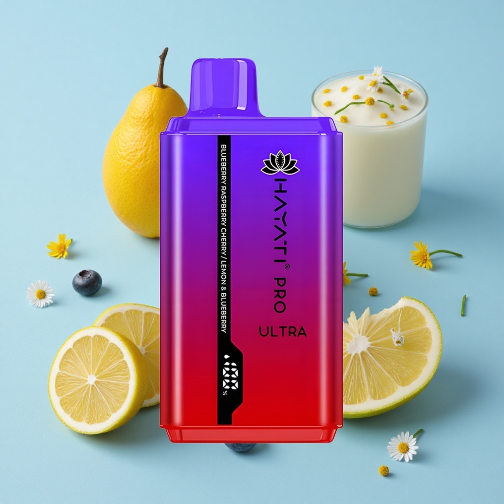 Hayati Pro Ultra 15000 Pufuri Afine Zmeură Cireș Romania vape wholesale 2 12ml 2 Nicotină