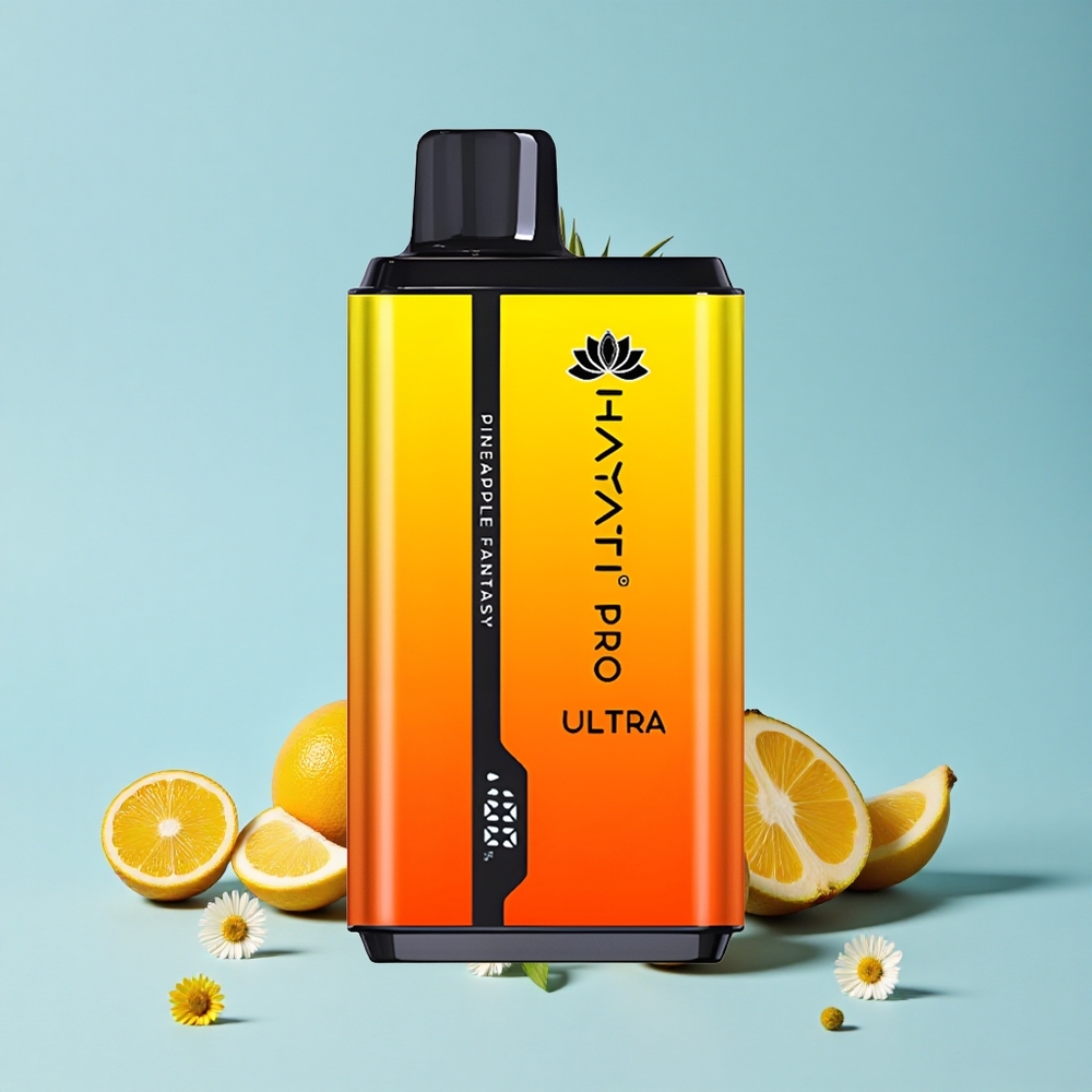 Hayati Pro Ultra 15000 Pufuri Ananas Fantezie Romania vape wholesale 2 12ml capacitate lichid