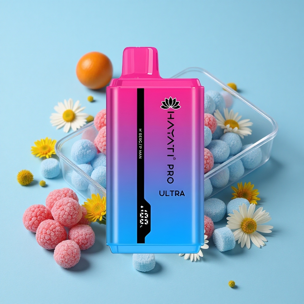 Hayati Pro Ultra 15000 Pufuri Aroma Afine Gummy Bear Romania vape wholesale 49 Arome 2 12ml