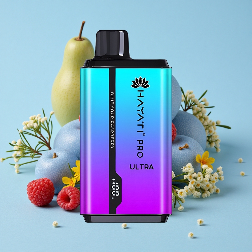Hayati Pro Ultra 15000 Pufuri Disposable Vape Afine acrișoare albastre Romania vape wholesale 2 12ml