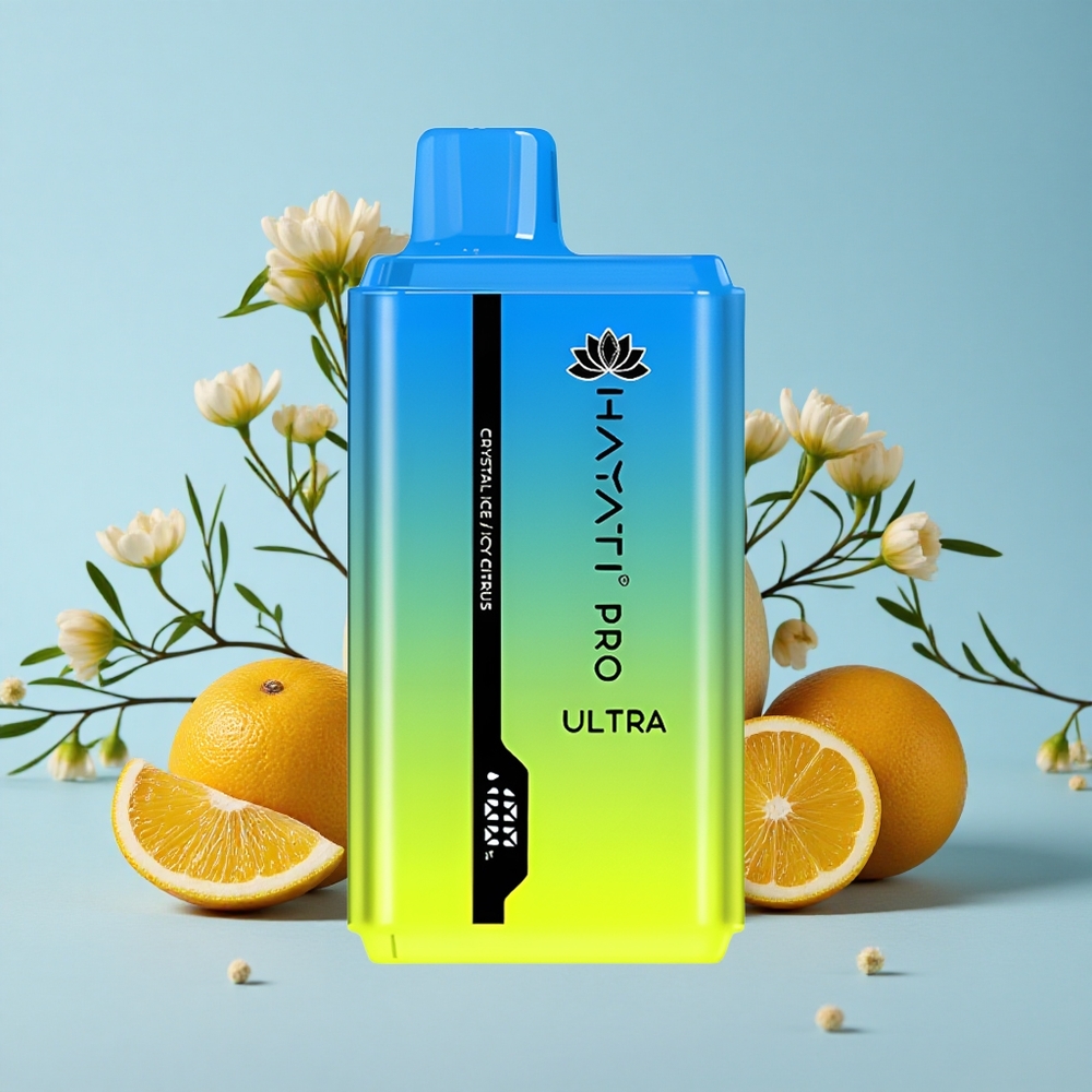 Hayati Pro Ultra 15000 Pufuri Gheață Cristal Romania vape wholesale Disposable Vape