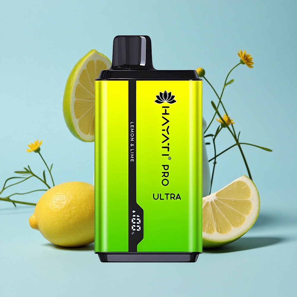 Hayati Pro Ultra 15000 Pufuri Lămâie  Lime Romania vape wholesale Capacitate Lichid 2 12ml