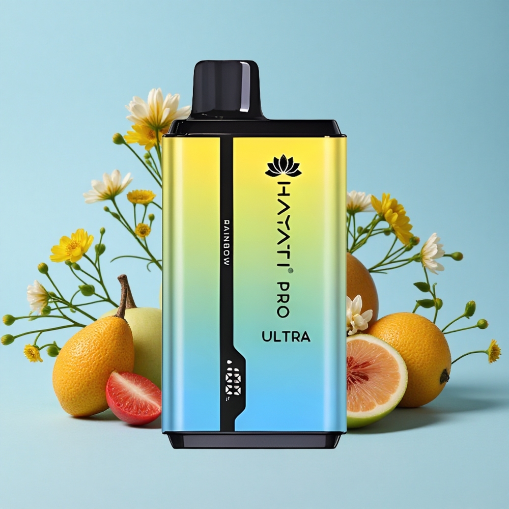 Hayati Pro Ultra 15000 Pufuri Rainbow Romania vape wholesale 2 12ml
