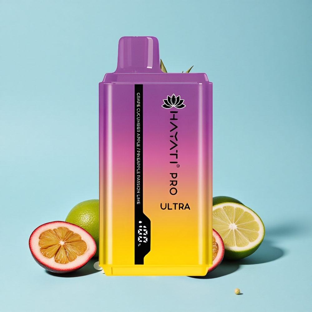 Hayati Pro Ultra 15000 Pufuri Struguri Castraveți Măr Romania vape wholesale 49 Arome 2 Nicotină