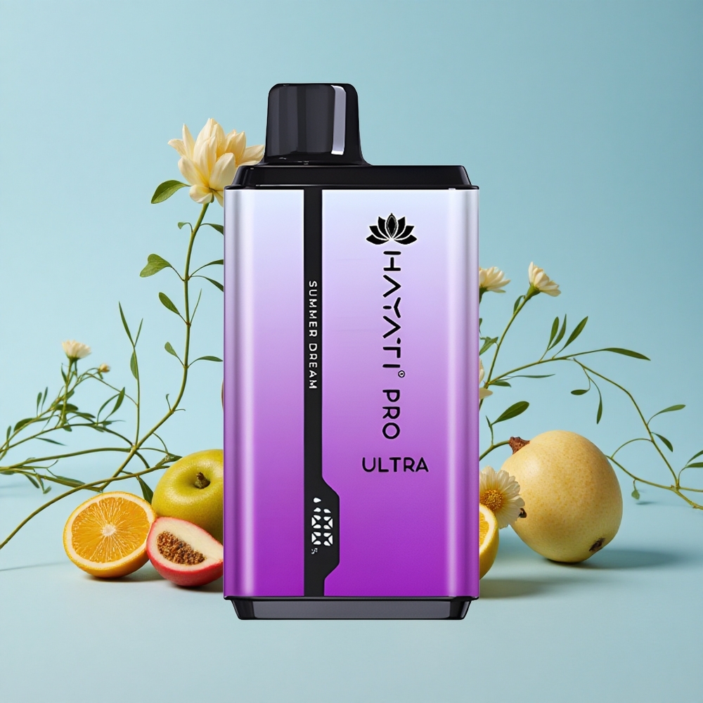 Hayati Pro Ultra 15000 Pufuri Vis de vară Romania vape wholesale 2 12ml lichid 2 nicotină