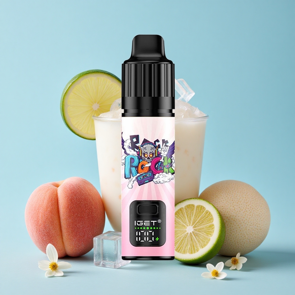 IGET BAR PLUS S3 POD 10000 Pufuri Capsă Dispozabilă piersică litchi lime gheață Romania vape wholesale