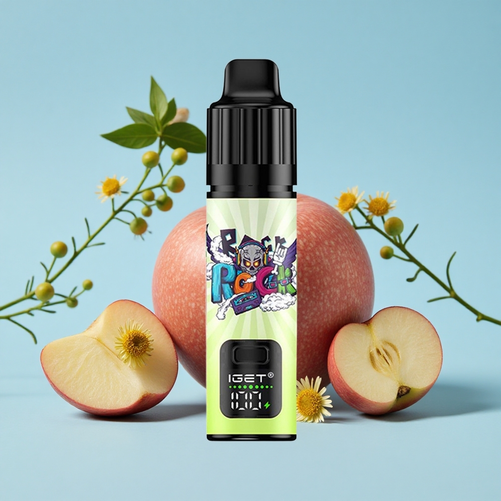 IGET BAR PLUS S3 POD 10000 Pufuri Măr Dublu Romania vape wholesale 18 ml E-lichid