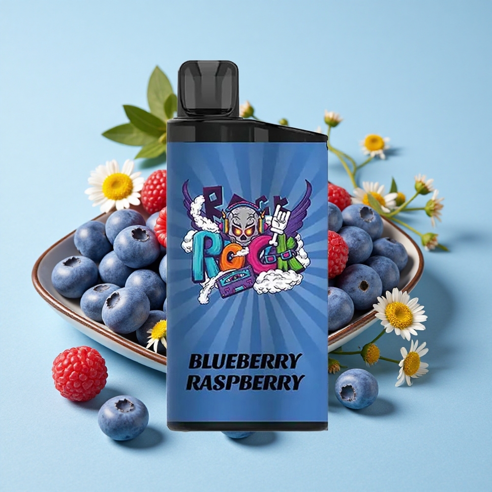 IGET Bar 3500 Pufuri Afumătură Disposable Vape Zmeură-Coacăză Albastru Romania vape wholesale Bobină Mesh 12 Ohm