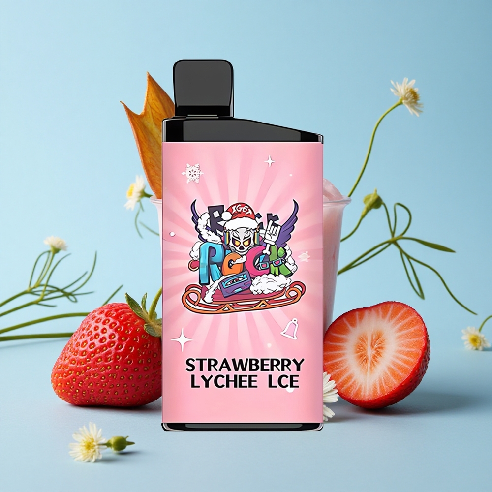 IGET Bar 3500 Pufuri Capsa Unica Aroma Capsuni Lizici Gheata Romania vape wholesale 1400 mAh