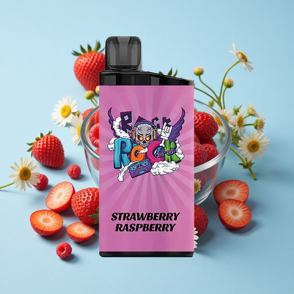 IGET Bar 3500 Pufuri Capsa de Vape Dispozabil Capsuni Zmeura Romania vape wholesale 1400 mAh