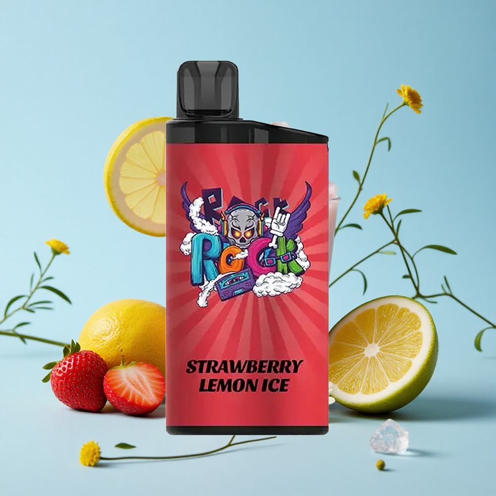 IGET Bar 3500 Pufuri Capsator Dispozabil Lamaie cu Capsuni si Gheata Romania vape wholesale 1400 mAh
