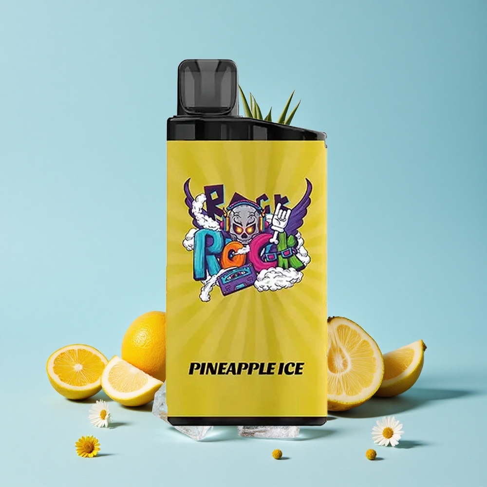 IGET Bar 3500 Pufuri Disposable Vape Ananas Gheață Romania vape wholesale 12 Ohm Mesh Coil