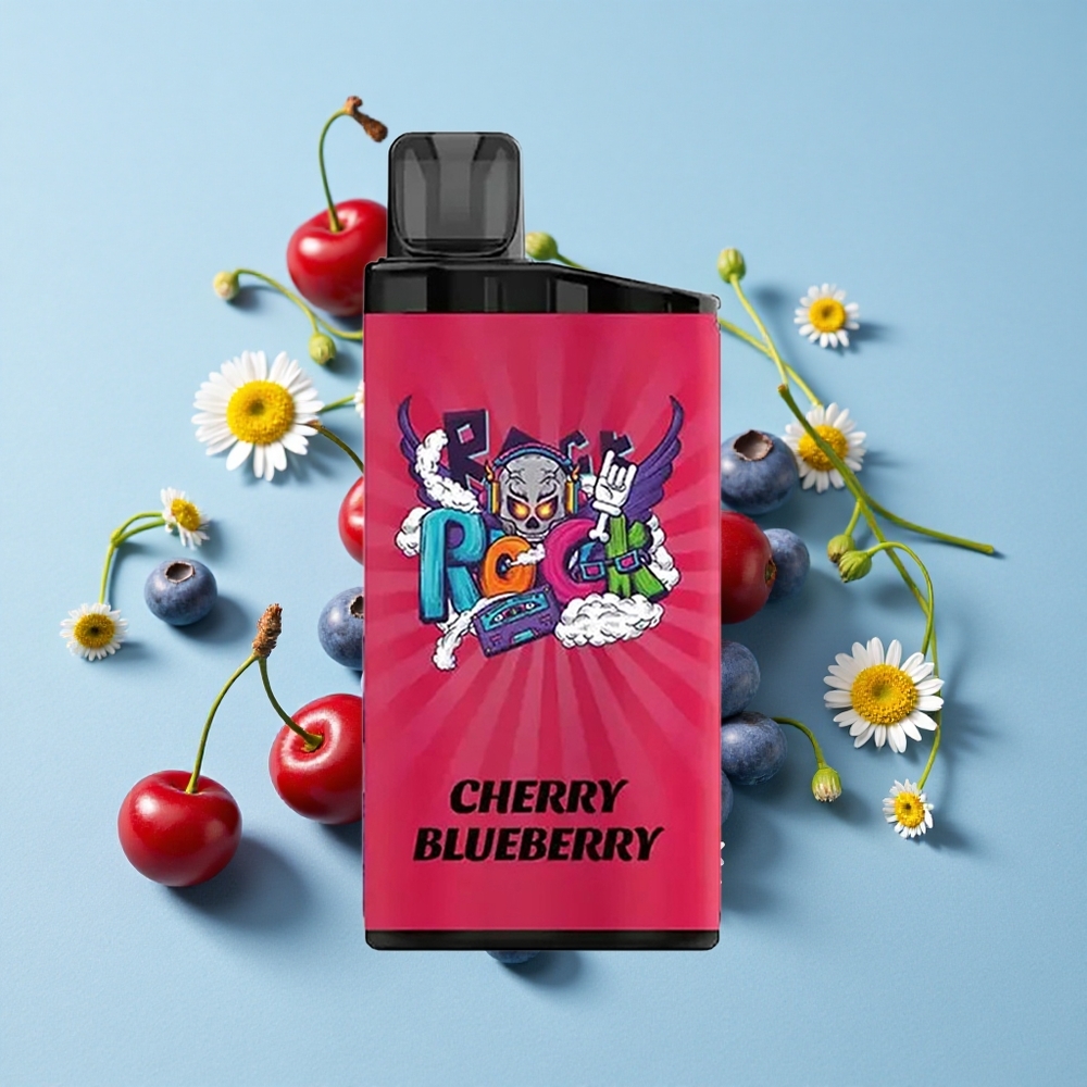 IGET Bar 3500 Pufuri Disposable Vape Cireșă Afină Romania vape wholesale 12 Ohm Mesh Coil