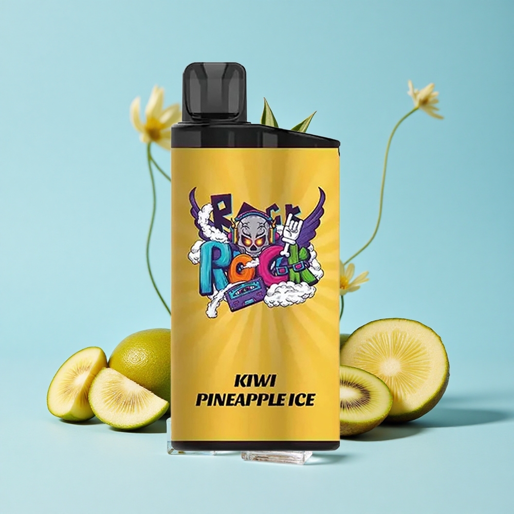 IGET Bar 3500 Pufuri Vape Disposable Ananas Kiwi Gheață Romania vape wholesale Mărime 413x213x945mm