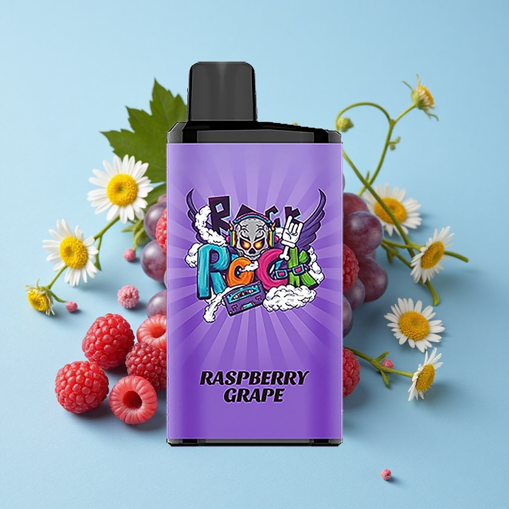 IGET Bar Pro 10000 Pufuri Disposable Vape Zmeură Struguri Romania vape wholesale 2000 mAh