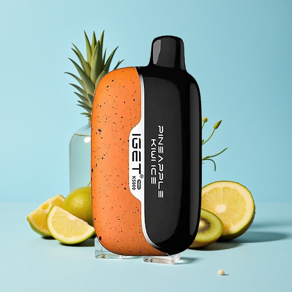 IGET Moon K5000 Pufuri Ananas Kiwi Gheață Romania vape wholesale Greutate netă 815 g