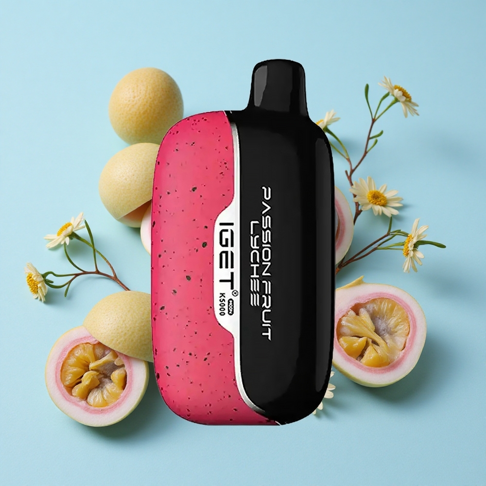 IGET Moon K5000 Pufuri Aroma de Fruct Pasăre și Litchi Romania vape wholesale Greutate Netă 815 g