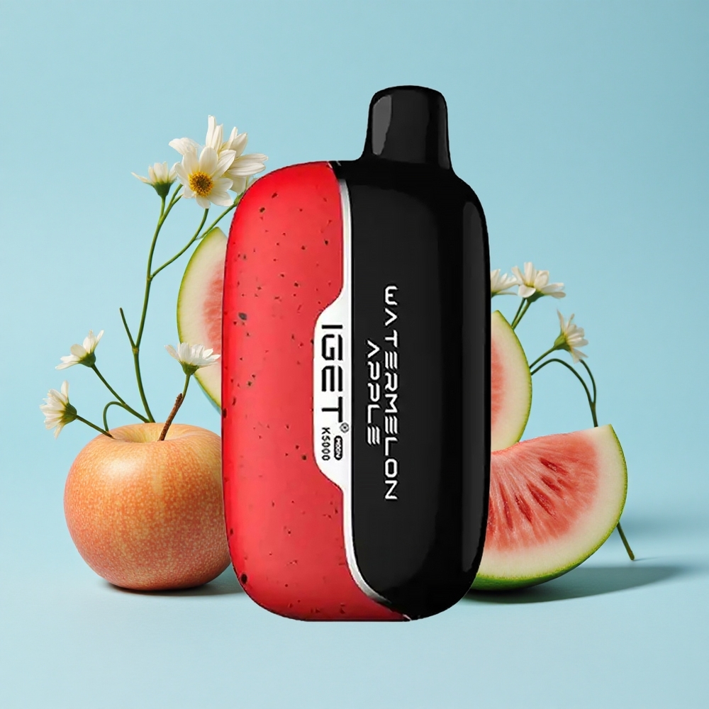 IGET Moon K5000 Pufuri Disposable Vape Pepene Verde Măr Romania vape wholesale Greutate Netă 815 g